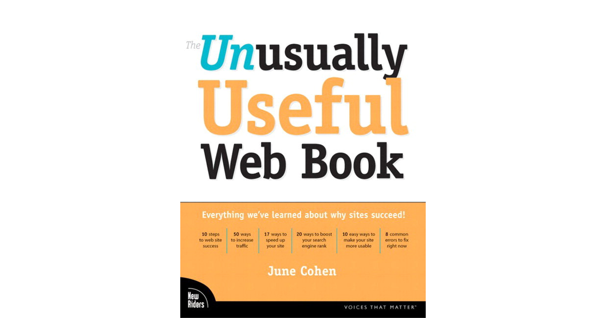 The Unusually Useful Web Book [Book]