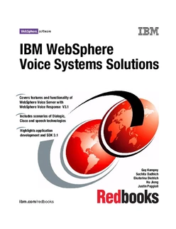 IBM WebSphere Voice Systems Solutions