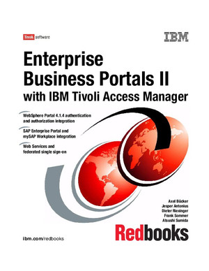 Enterprise Business Portals II with IBM Tivoli Access Manager