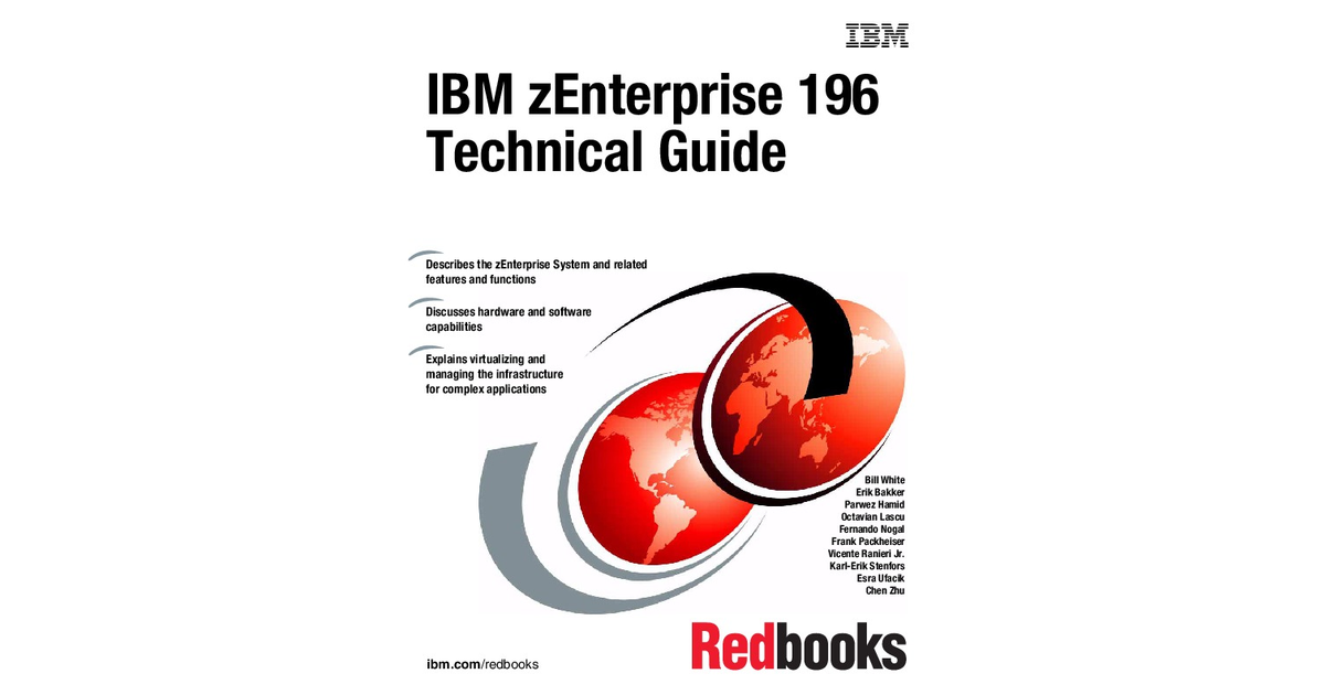 IBM zEnterprise 196 Technical Guide [Book]