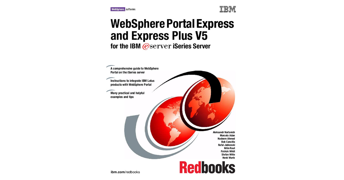 WebSphere Portal Express and Express Plus V5 for the IBM eServer ...