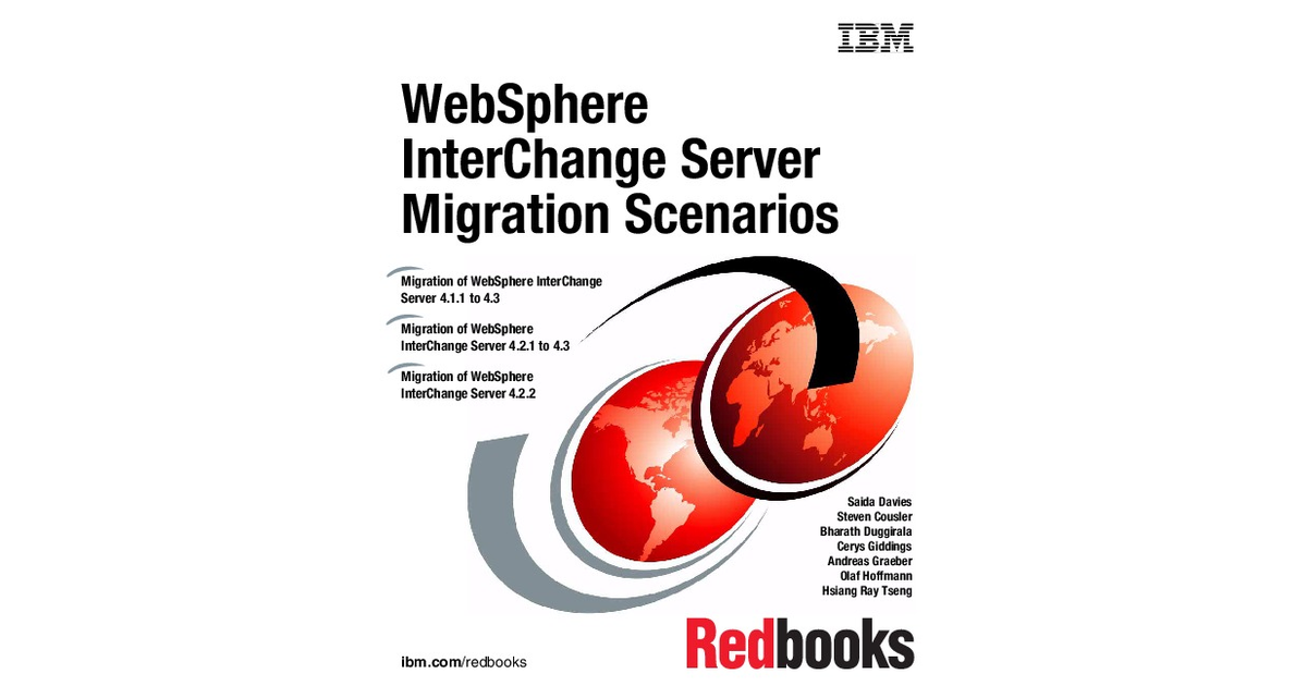 WebSphere InterChange Server Migration Scenarios [Book]