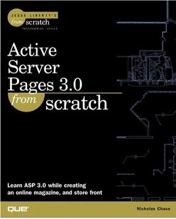 Active Server Pages 3.0 from Scratch