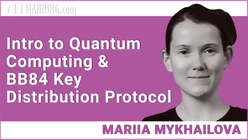 Intro to Quantum Computing & BB84 Key Distribution Protocol