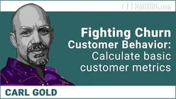 Fighting Churn Customer Behavior: Calculate basic customer metrics