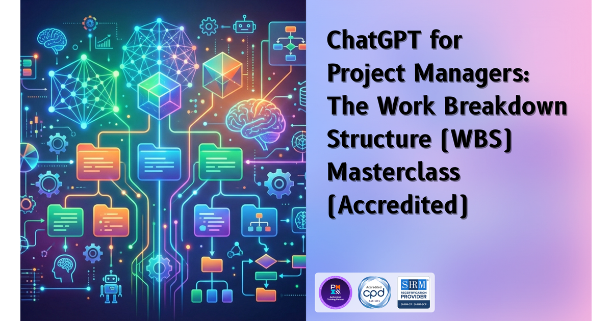 ChatGPT for Project Managers: The Work Breakdown Structure (WBS ...