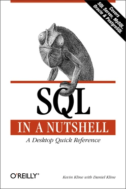 SQL in a Nutshell