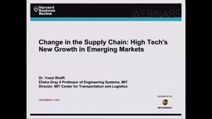 Change in the Supply Chain: High Tech's New Growth in Emerging Markets