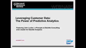 Leveraging Customer Analytics
