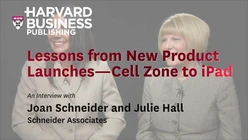 Lessons from New Product Launches--Cell Zone to iPad