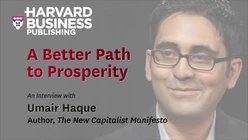 A Better Path to Prosperity
