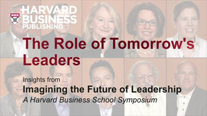 The Role of Tomorrow's Leaders
