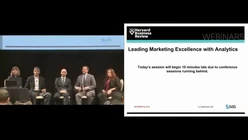 Leading Marketing Excellence with Analytics