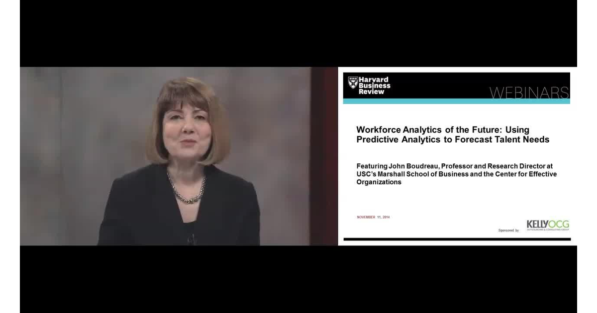 Workforce Analytics of the Future - Using Predictive Analytics to ...