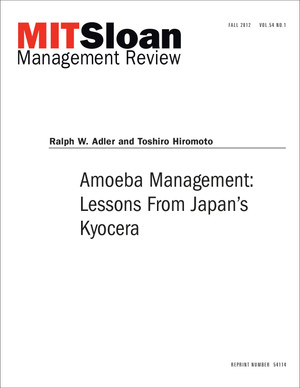 Amoeba Management: Lessons From Japan’s Kyocera