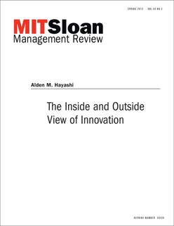 The Inside and Outside View of Innovation