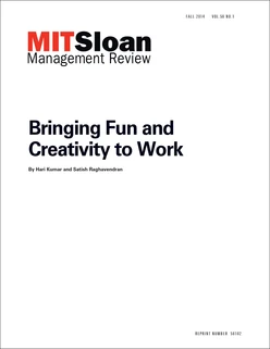 Bringing Fun and Creativity to Work