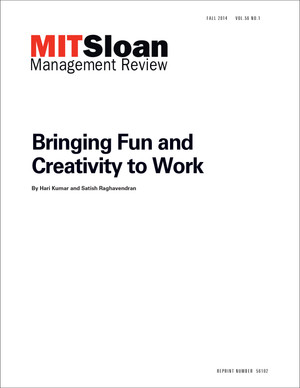 Bringing Fun and Creativity to Work