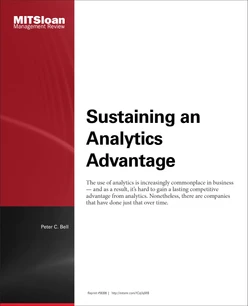 Sustaining an Analytics Advantage