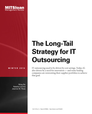 The Long-Tail Strategy of IT Outsourcing