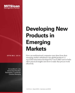 Developing New Products in Emerging Markets