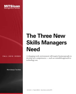The Three New Skills Managers Need