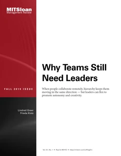 Why Teams Still Need Leaders
