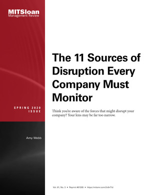 The 11 Sources of Disruption Every Company Must Monitor