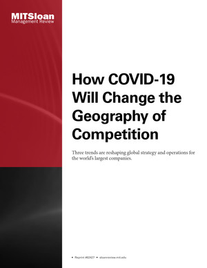 How COVID-19 Will Change the Geography of Competition