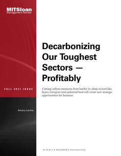 Decarbonizing Our Toughest Sectors — Profitably