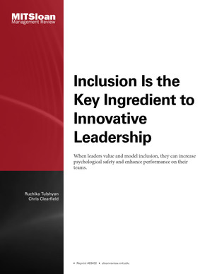 Inclusion Is the Key Ingredient to Innovative Leadership