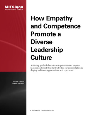 How Empathy and Competence Promote a Diverse Leadership Culture