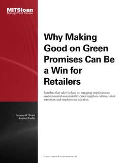 Why Making Good on Green Promises Can Be a Win for Retailers