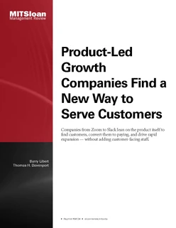 Product-Led Growth Companies Find a New Way to Serve Customers