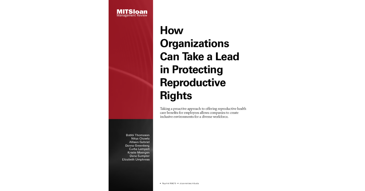 How Organizations Can Take a Lead in Protecting Reproductive Rights ...
