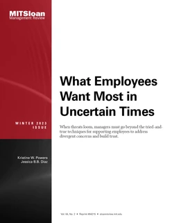 What Employees Want Most in Uncertain Times