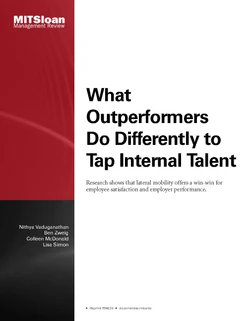 What Outperformers Do Differently to Tap Internal Talent