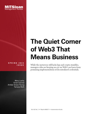 The Quiet Corner of Web3 That Means Business