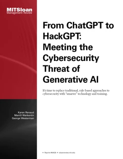 From ChatGPT to HackGPT: Meeting the Cybersecurity Threat of Generative AI