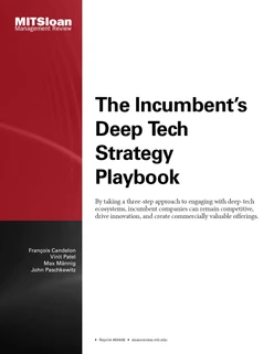 The Incumbent’s Deep Tech Strategy Playbook