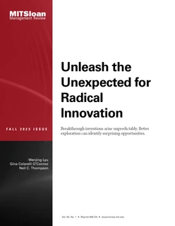 Unleash the Unexpected for Radical Innovation