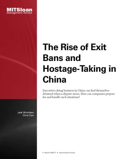 The Rise of Exit Bans and Hostage-Taking in China