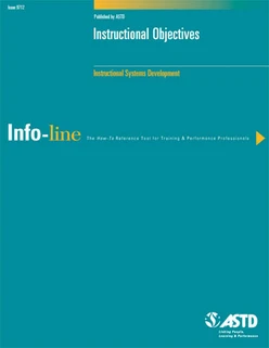 Instructional Objectives—Instructional Systems Development