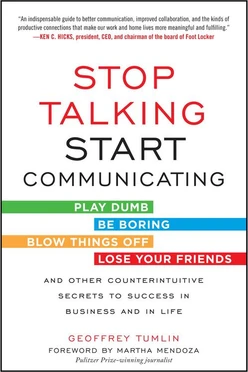 Stop Talking, Start Communicating: Counterintuitive Secrets to Success in Business and in Life, with a foreword by Martha Mendoza
