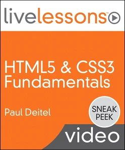 HTML5 & CSS3 Fundamentals LiveLessons (Sneak Peek Video Training)