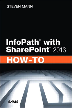 InfoPath with SharePoint® 2013 How-To