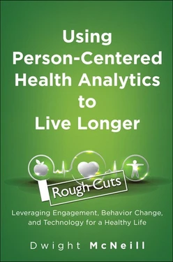 Using Person-Centered Health Analytics to Live Longer: Leveraging Engagement, Behavior Change, and Technology for a Healthy Life