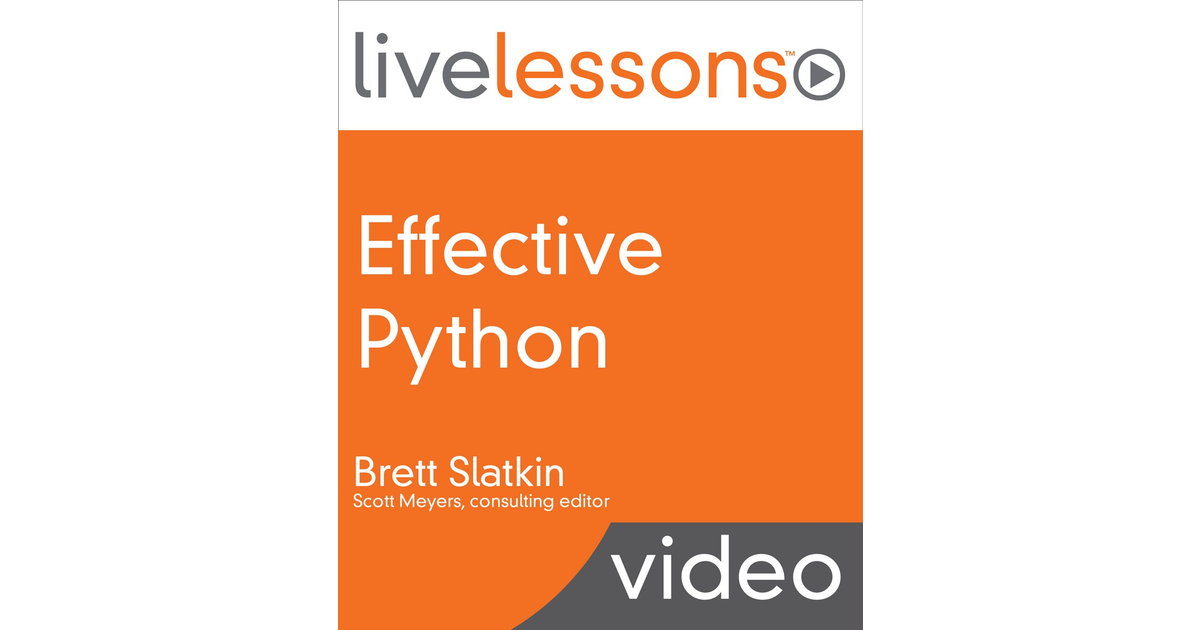 Effective Python cover
