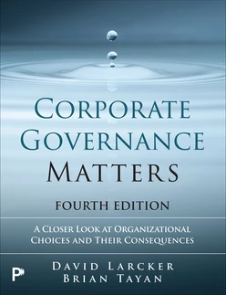 Corporate Governance Matters, 4th Edition