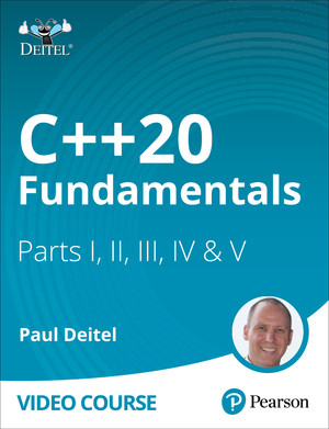 C++20 Fundamentals with Paul Deitel
